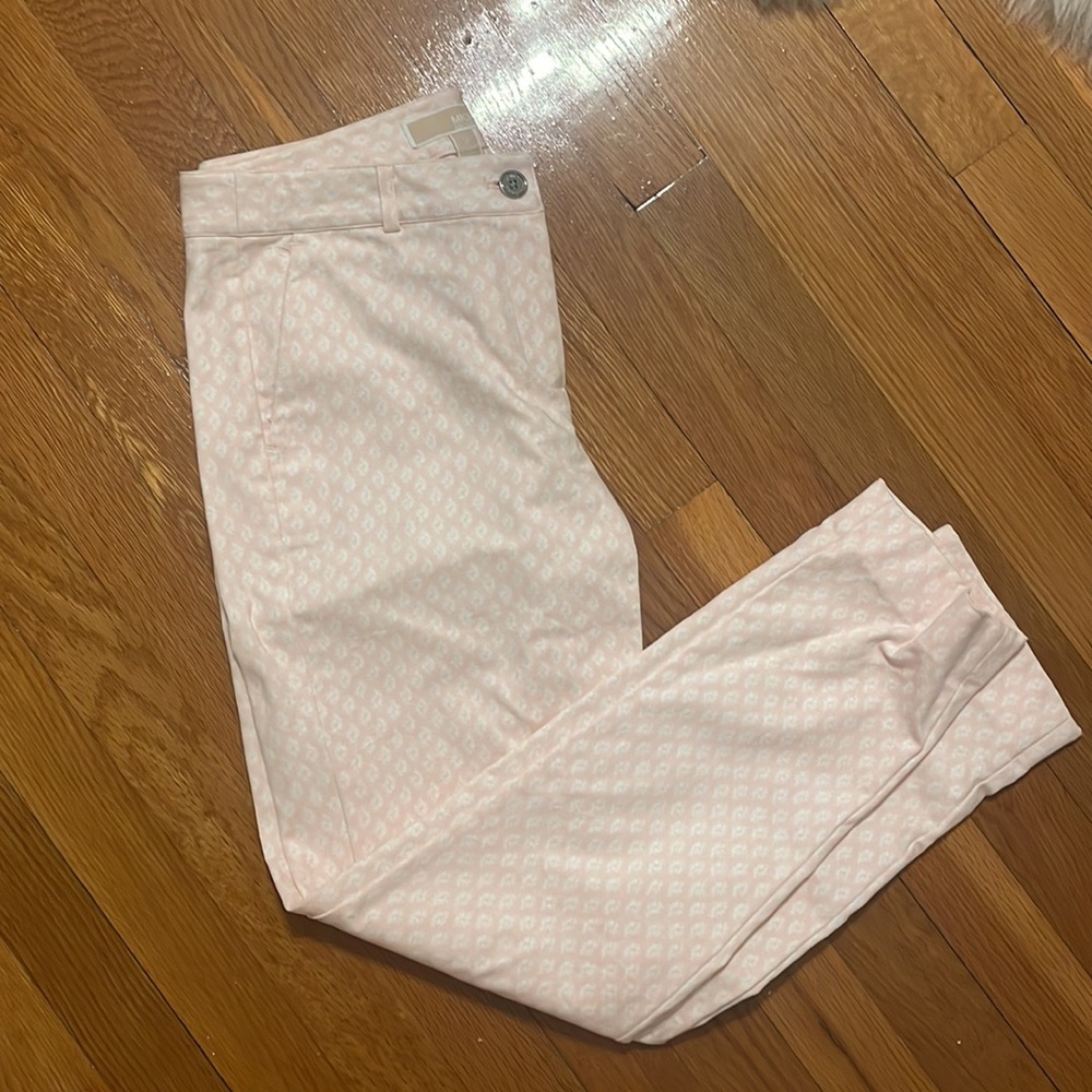 Michael Kors Pink Patterned Pants, Sz. 4